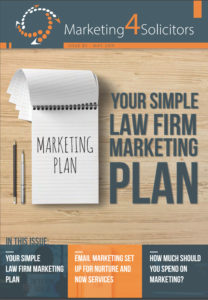 One Page Marketing Plan for Solicitors